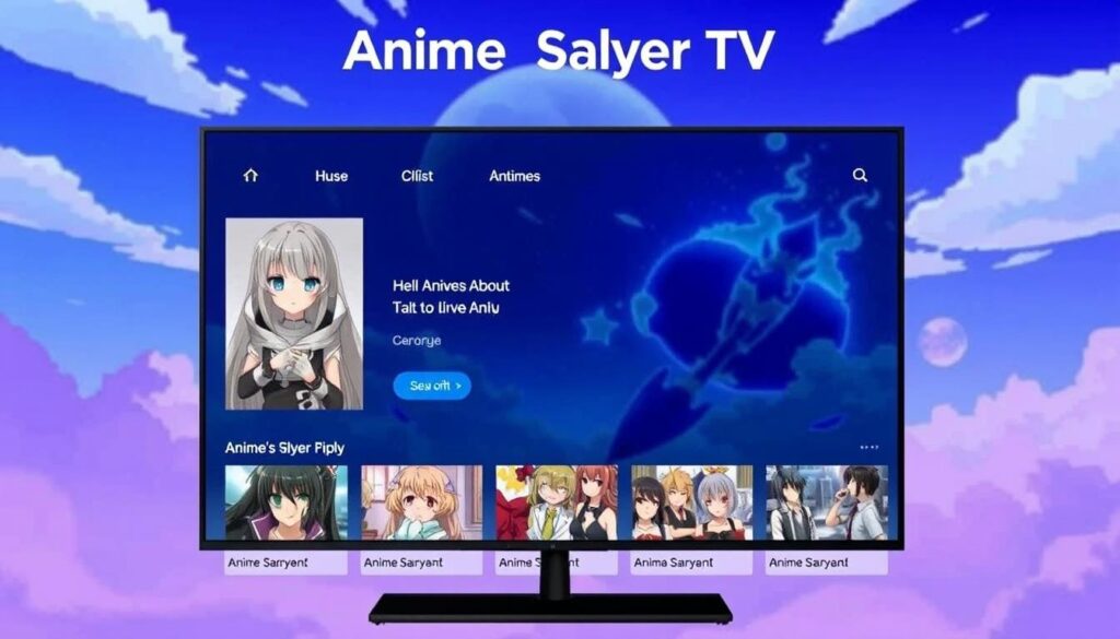صورة تطبيق انمي سلاير تيفي