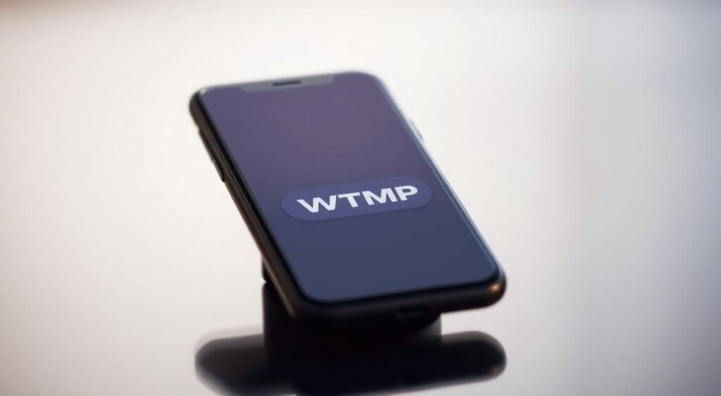 A detailed image of the WTMP mobile application interface. Prominently displayed on a sleek, modern smartphone screen against a soft, out-of-focus background. The app's logo and primary UI elements are sharp and clearly visible, showcasing its intuitive design and user-friendly functionality. Subtle lighting emphasizes the screen's depth and creates a sense of depth, while a warm, inviting color palette evokes a feeling of security and trustworthiness. The composition is balanced, with the smartphone taking up a majority of the frame to draw the viewer's attention to the app's central role. Overall, the image conveys the app's reliability and ease of use, aligning with the article's subject and section title.