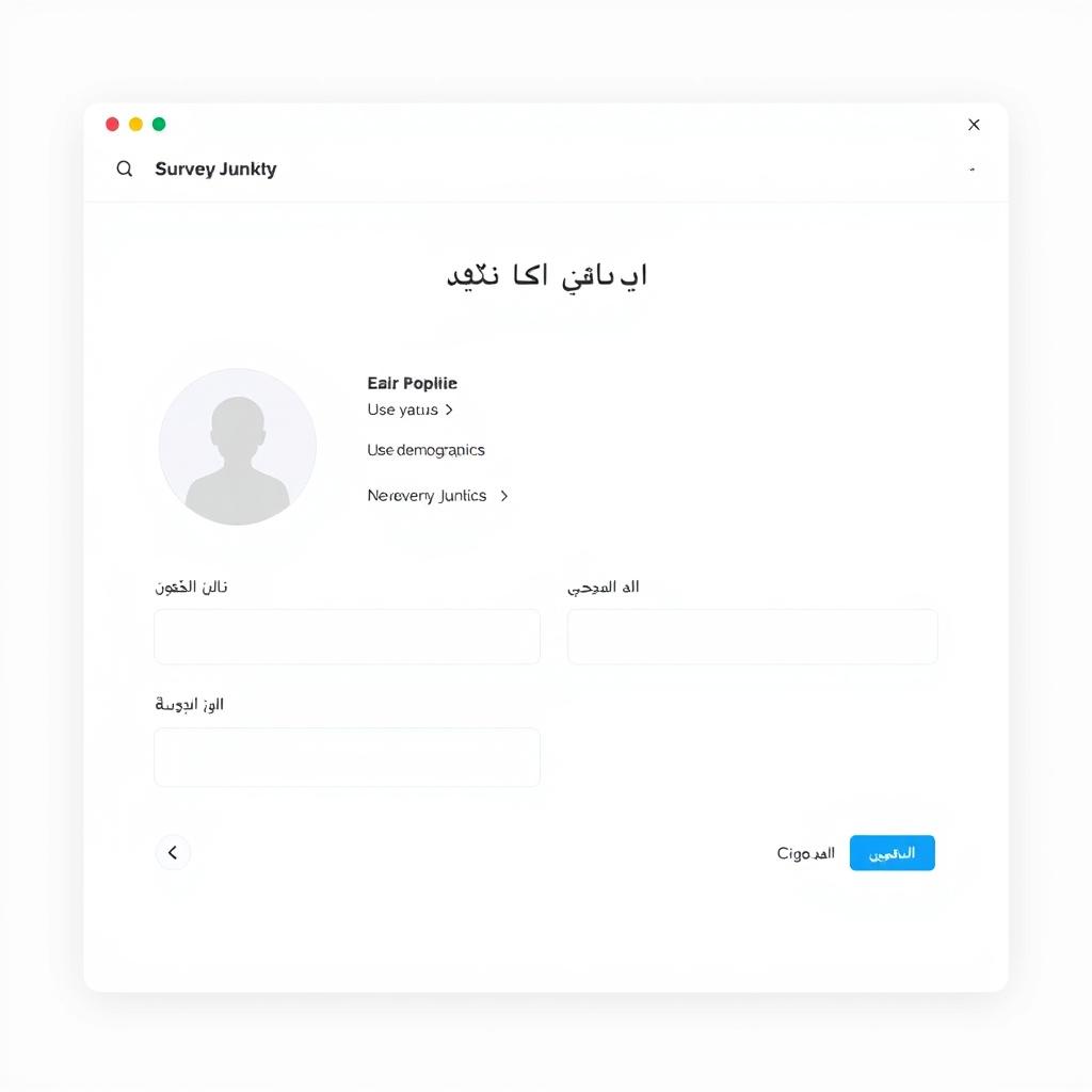استكمال الملف الشخصي في Survey Junkie لتلقي استطلاعات مناسبة استكمال الملف الشخصي في Survey Junkie لتلقي استطلاعات مناسبة