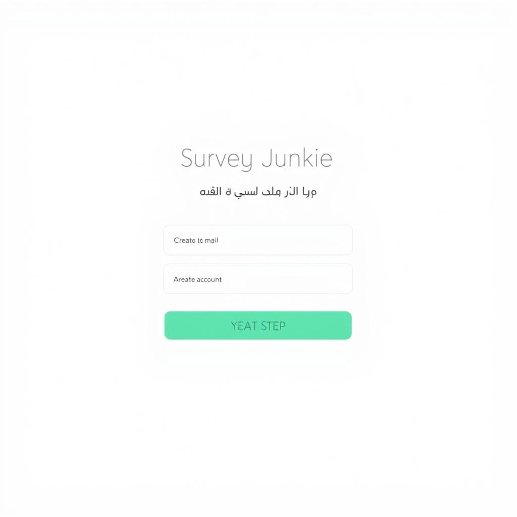 خطوة إنشاء حساب في Survey Junkie مع نموذج التسجيل خطوة إنشاء حساب في Survey Junkie مع نموذج التسجيل