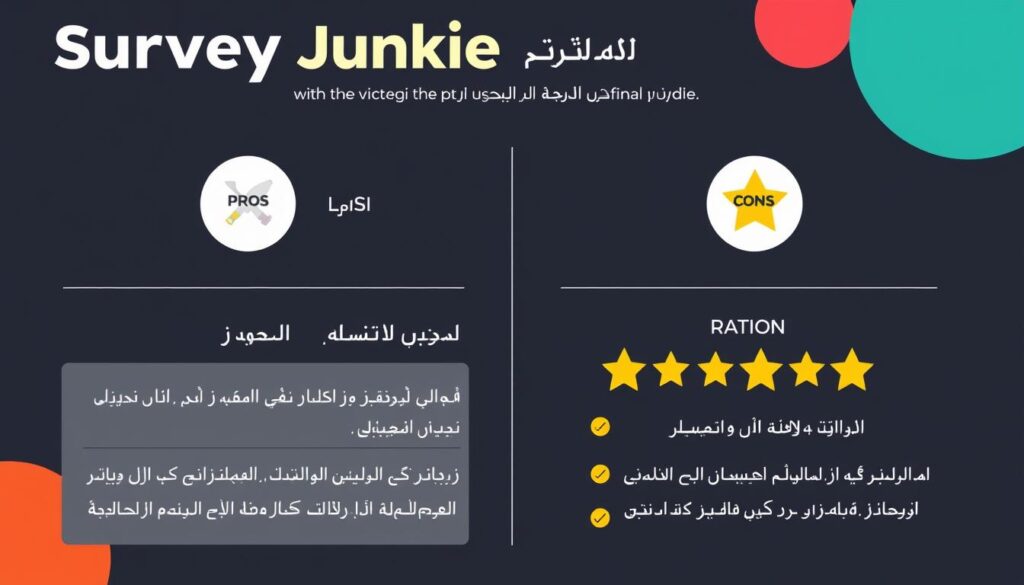ملخص مزايا وعيوب Survey Junkie مع تقييم نهائي ملخص مزايا وعيوب Survey Junkie مع تقييم نهائي